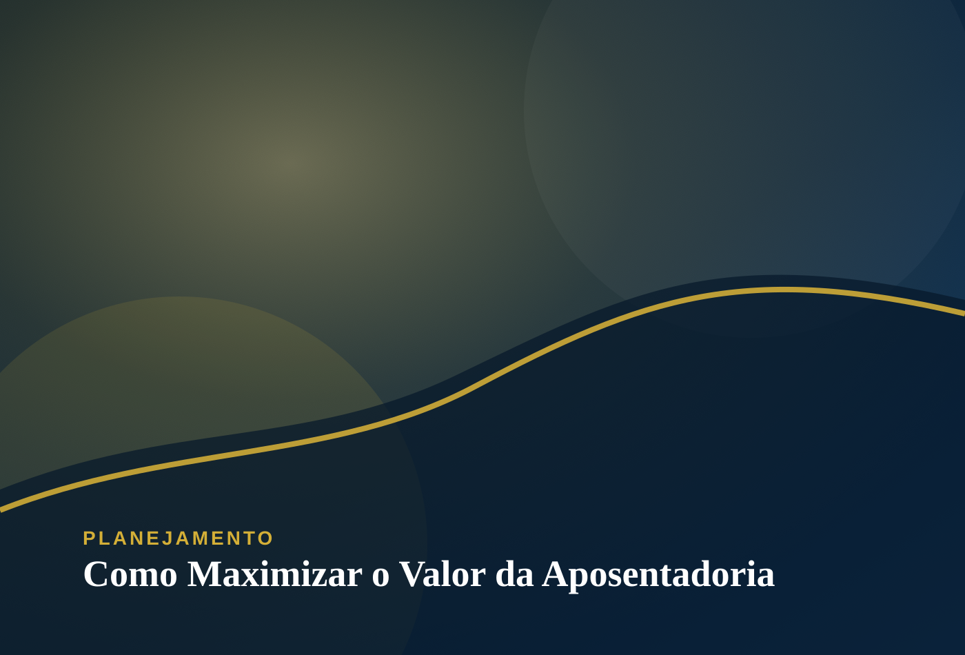 Ilustração sobre Como Maximizar o Valor da Aposentadoria