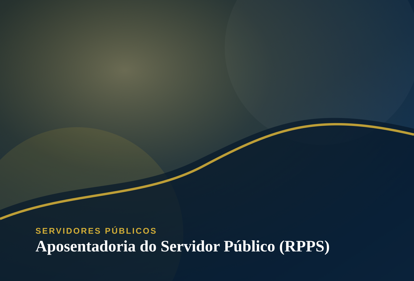 Ilustração sobre Aposentadoria do Servidor Público (RPPS)